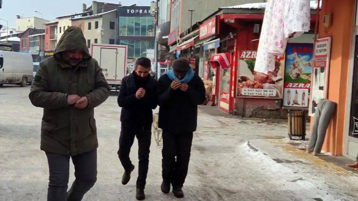 Türkiye'nin Sibirya'sı Göle buz kesti: -30