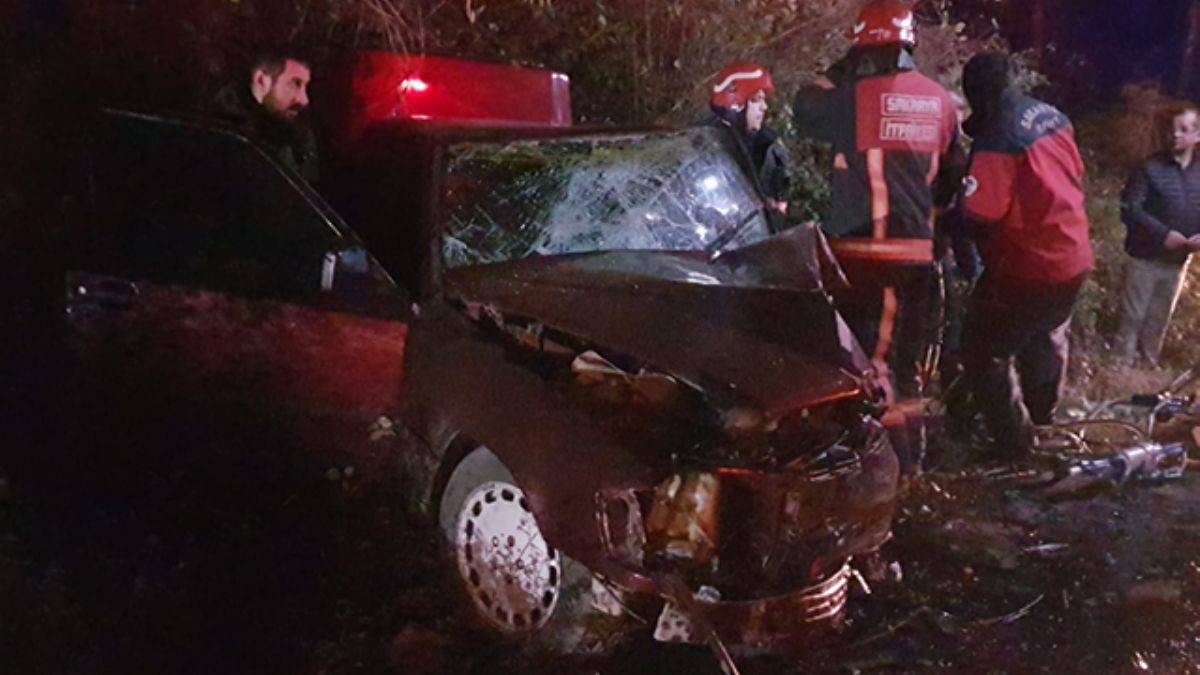 Sapanca'da trafik kazası: 7 yaralı