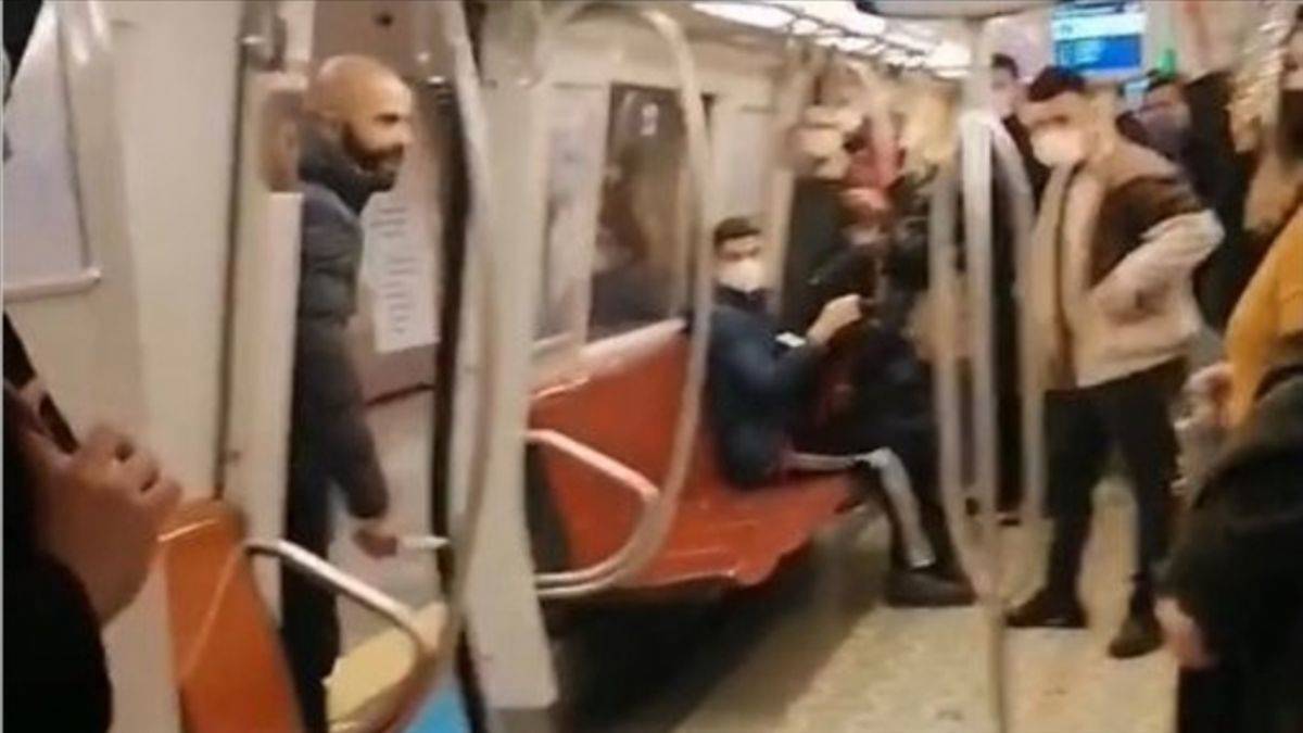 Metroda bıçak çekmişti; tutukluluğun devamına karar verildi