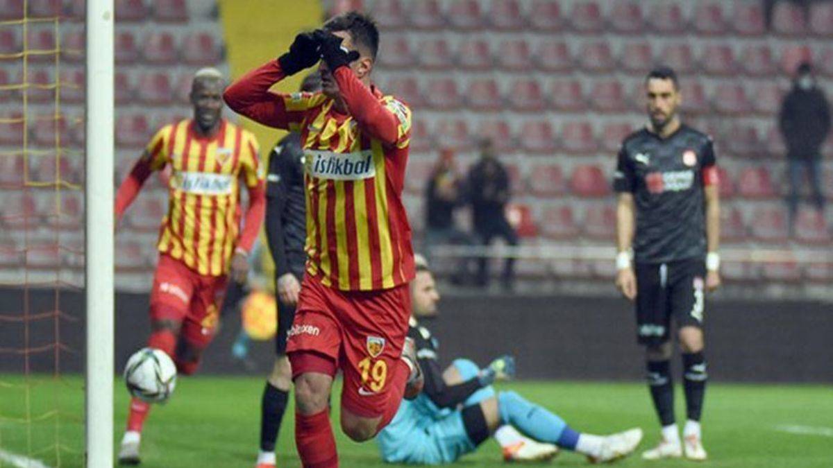 Kayserispor-Sivasspor maçının sonucu  |  Kayserispor kaçıncı? Sivasspor'un kaç puanı var?