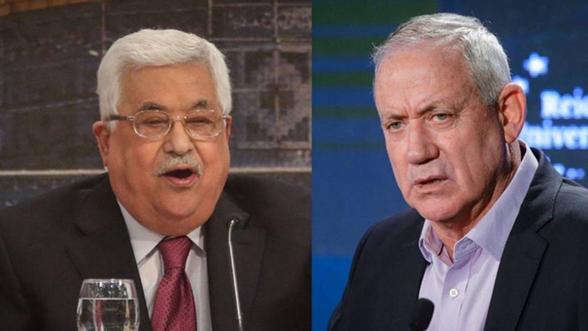 İsrail Savunma Bakanı Gantz'ın evinde dikkat çeken buluşma