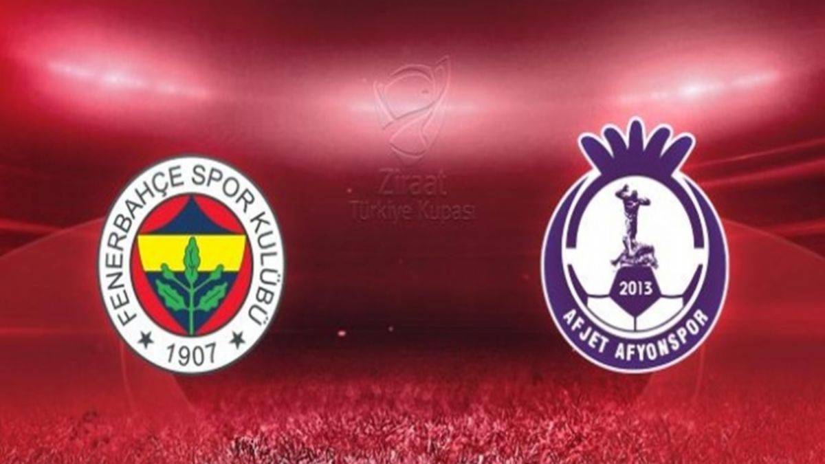 Fenerbahçe-Afyonspor maçı saat kaçta? Fenerbahçe-Afyonspor maçı hangi kanalda?