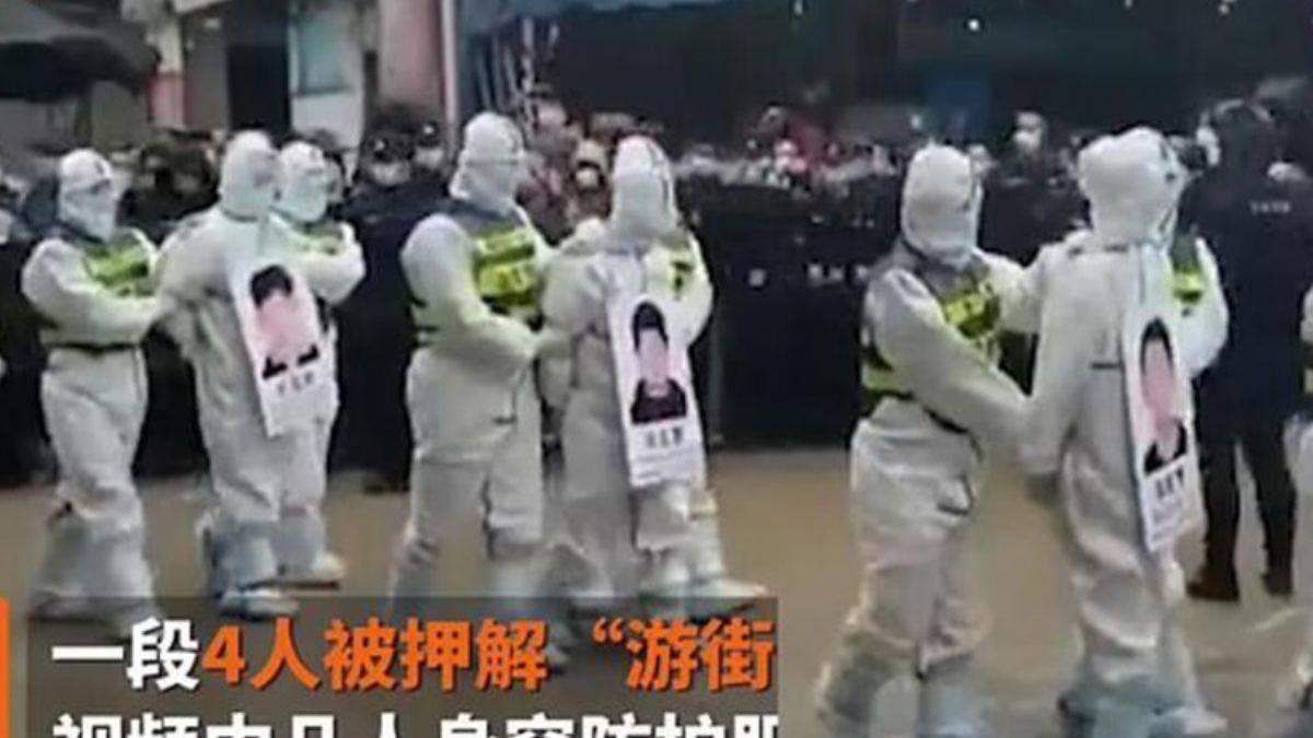 Çin'den ürkütücü görüntüler...