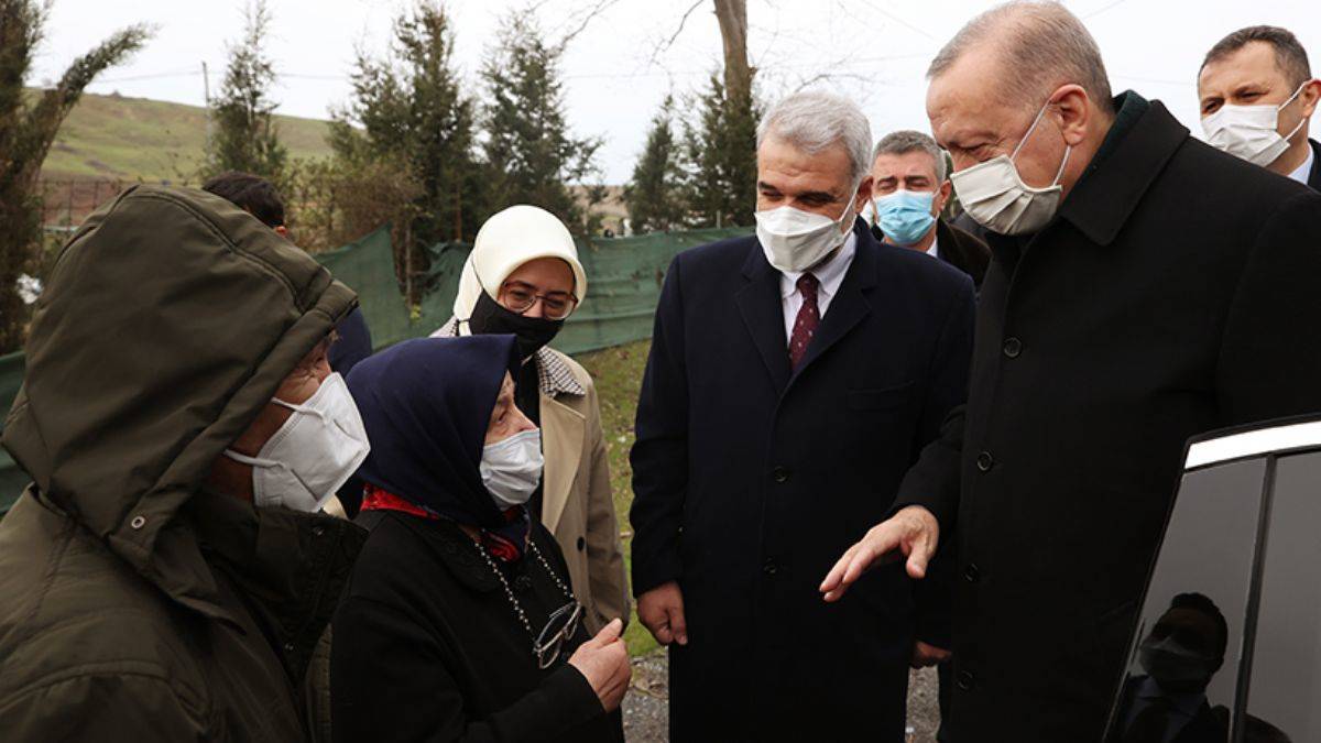 Erdoğan'dan sürpriz ziyaret