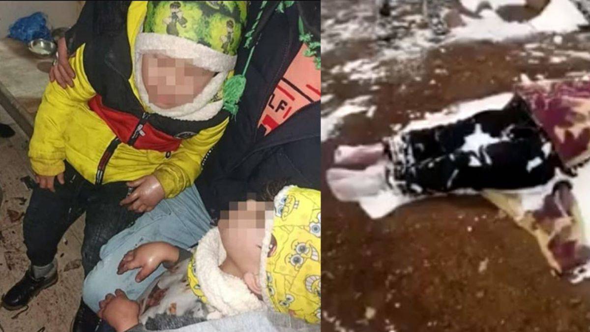 İran sınırında yürekleri sızlatan dram!