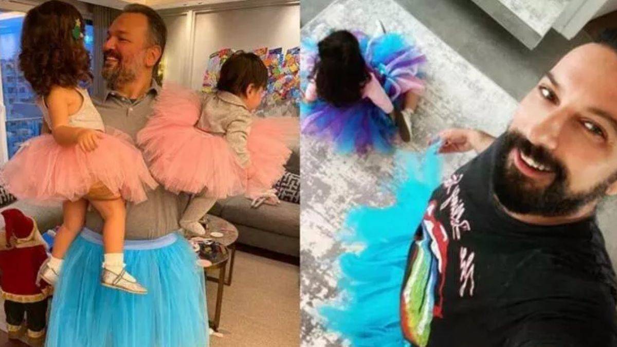 Tütü giyen Ali Sunal Tarkan'a seslendi