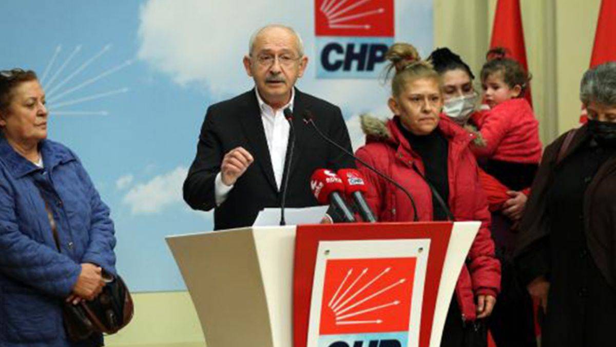 Kılıçdaroğlu: Tek gelirli haneler yıkımın eşiğinde