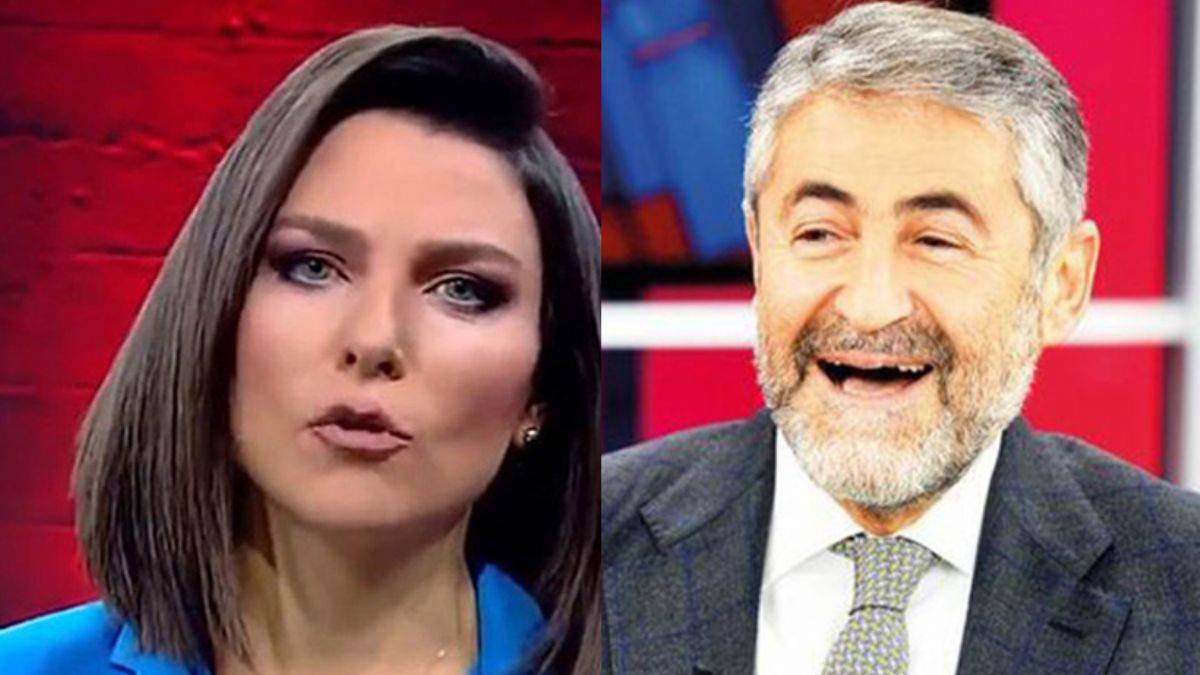 Sunucu Ece Üner'den Maliye Bakan Nebati'ye gönderme