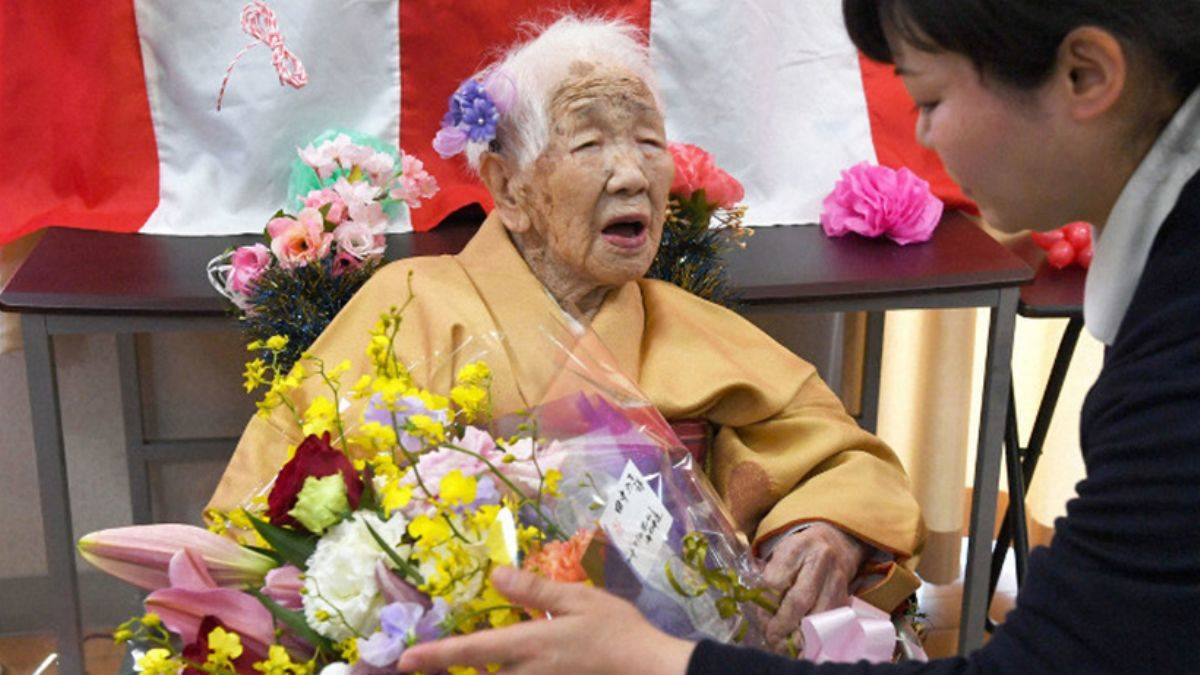 Dünyanın en yaşlı insanı kabul edilen Tanaka 119'una girdi