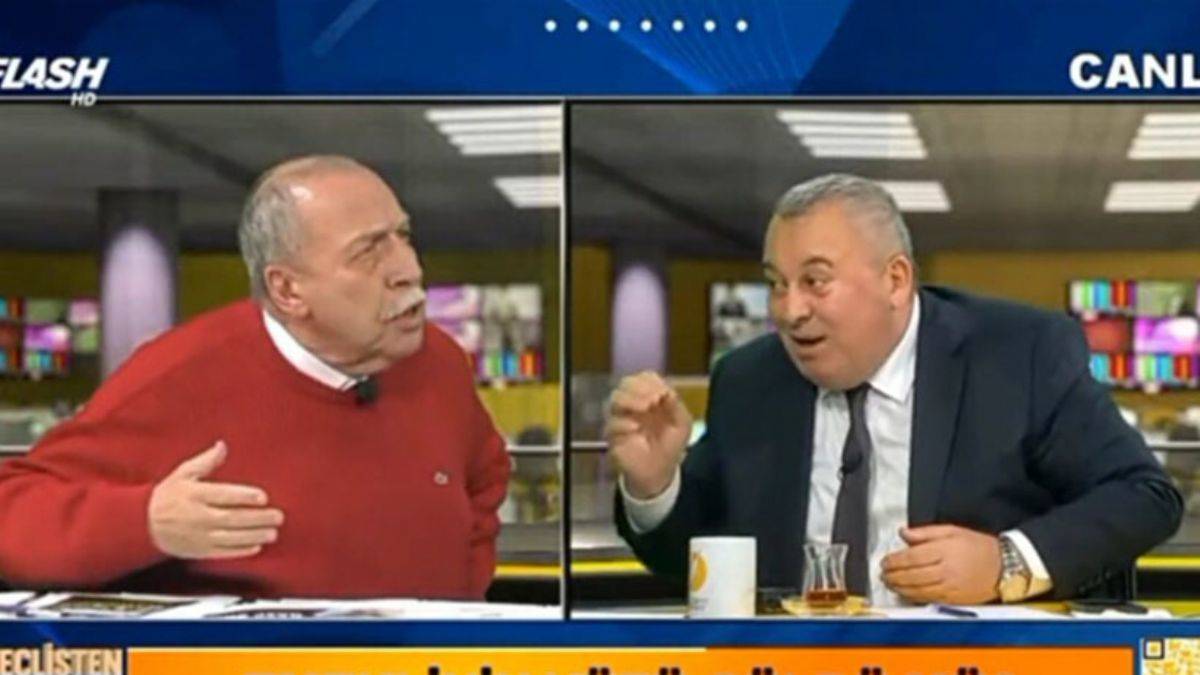 Cemal Enginyurt ve Yaşar okuyan canlı yayında birbirine girdi