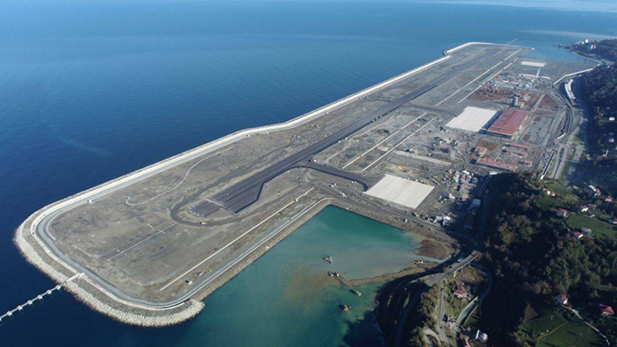 Türkiye yüz ölçümünü değiştiren deniz dolgusu tamamlandı