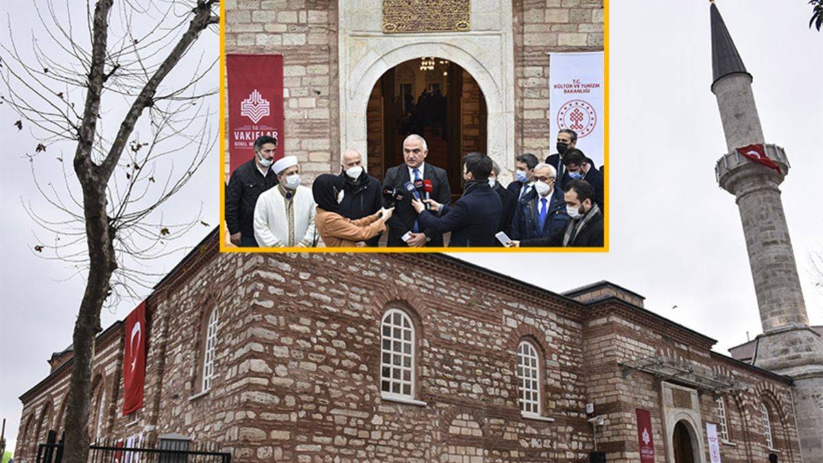 Fethiye Camisi yeniden ibadete açıldı