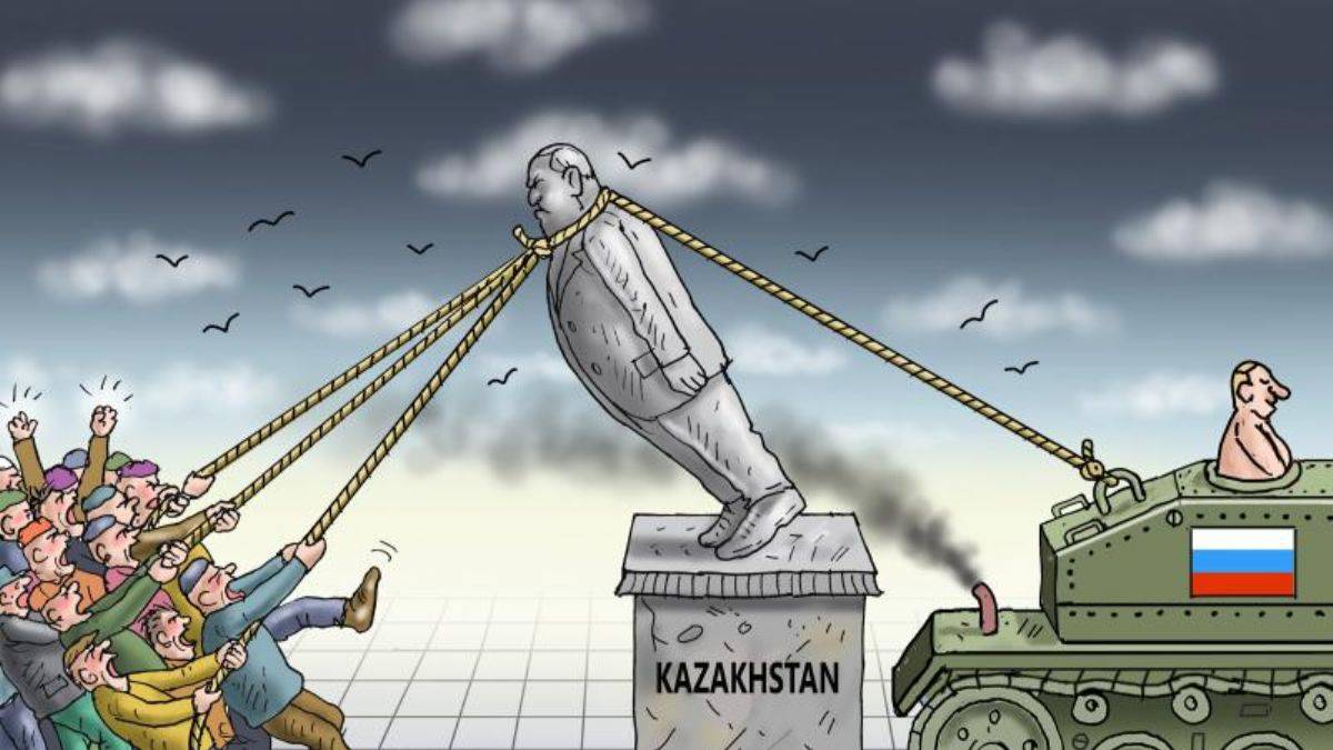 Batı medyasında Kazakistan