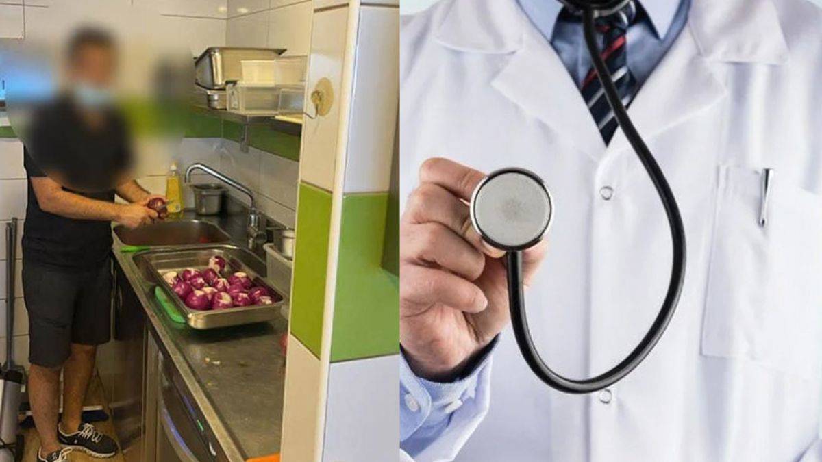 Türkiye’de hekimlik yaptı, İsviçre’de ise kebapçıda çalışıyor