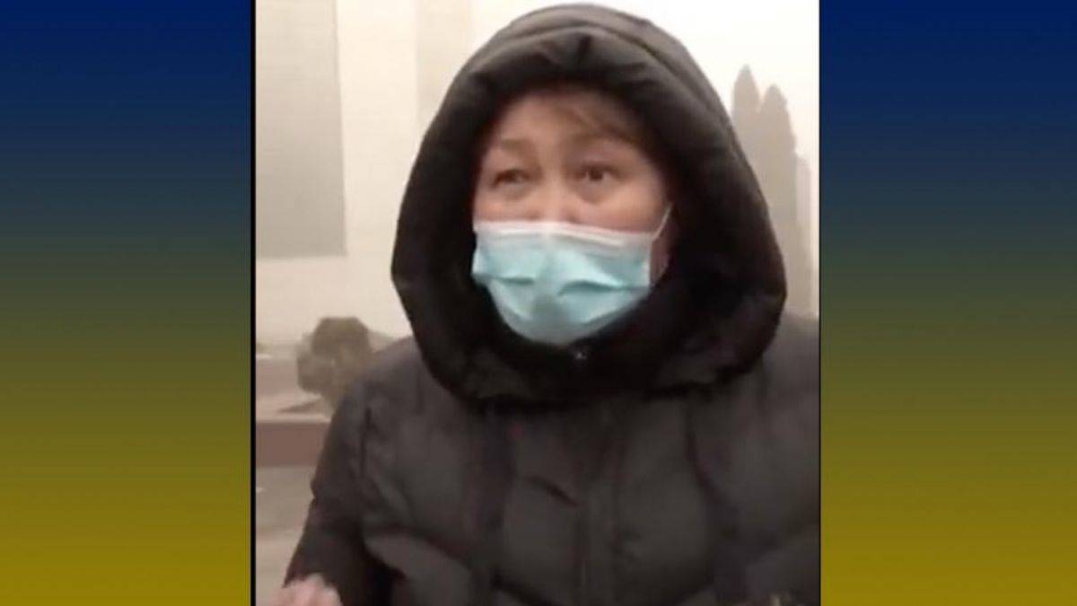 Protestocu kazak kadın: 'Kazakistan'da büyüyen tek şey yolsuzluk'