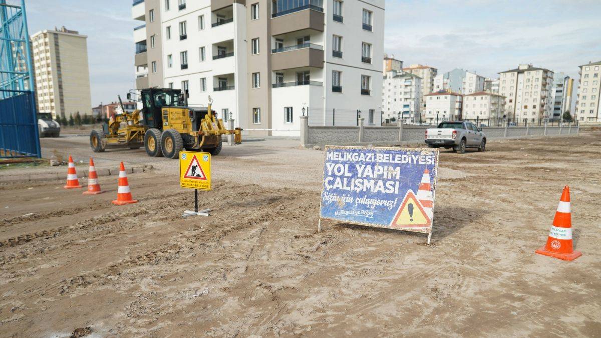 Keykubat Mahallesi'nde yeni yollar açılıyor
