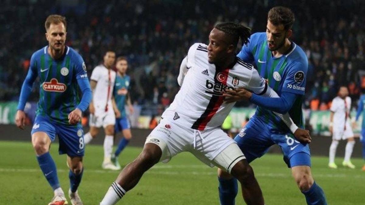 Çaykur Rizespor-Beşiktaş maç sonucu I Beşiktaş'ın kaç puanı var?