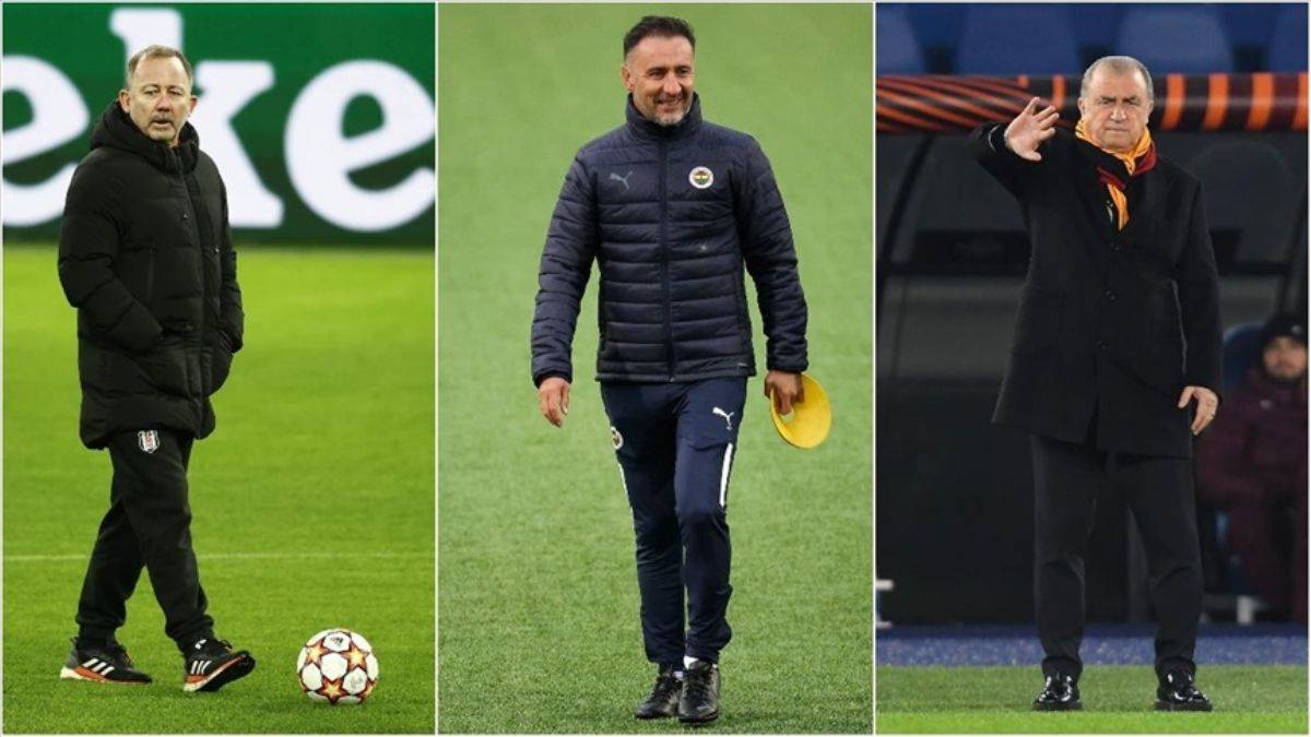 Üç büyükler 45 sezon sonra aynı yıl teknik direktör değiştirdi