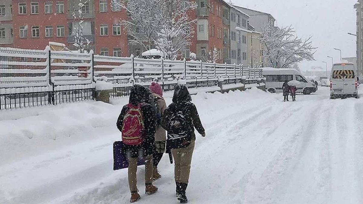 7 ilde eğitime kar engeli