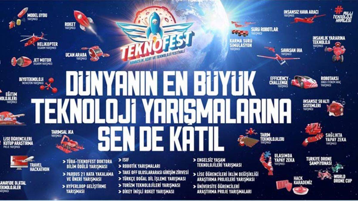 TEKNOFEST 2022 Teknoloji Yarışmaları için başvurular başladı