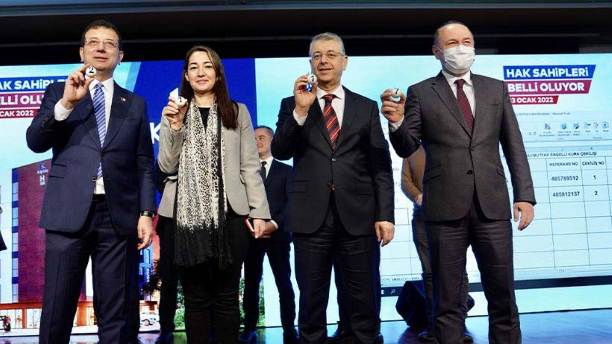 KİPTAŞ Tuzla Aydınlık Evler'in kuraları çekildi