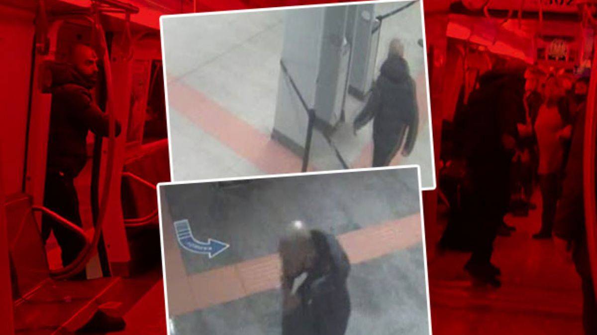 Metro saldırganının yeni görüntüleri ortaya çıktı