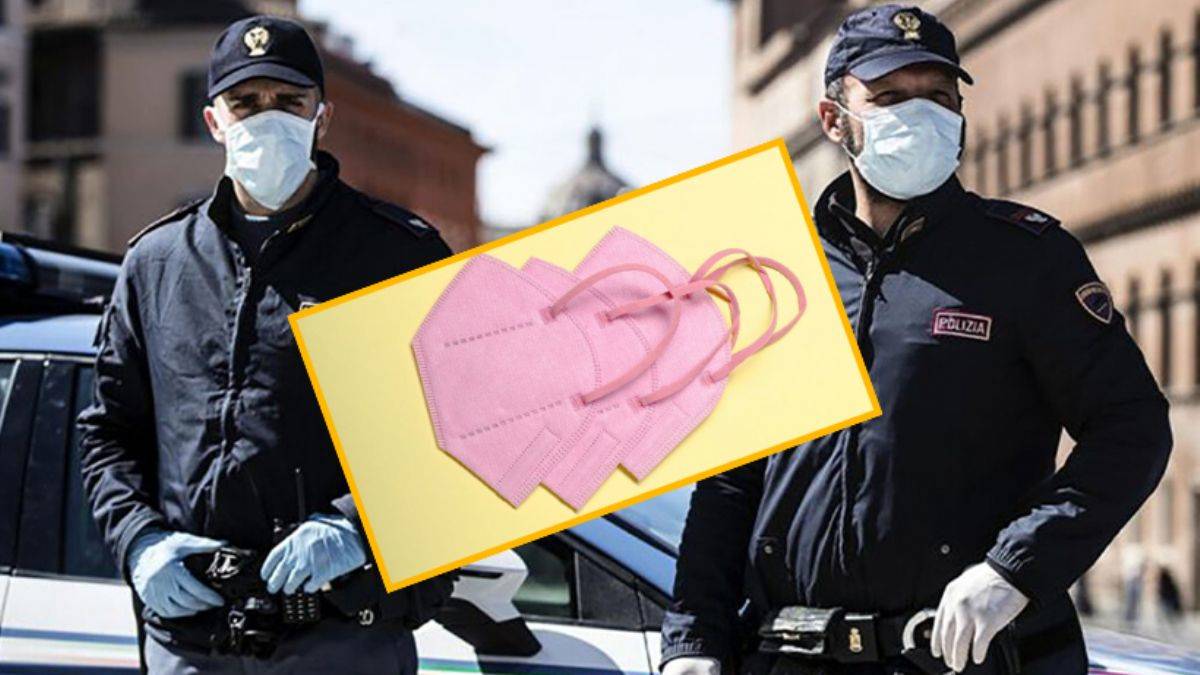 İtalyan polisinden 'pembe maske' isyanı