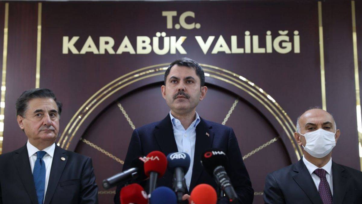 Bakan Kurum: Karabük’e 5 millet bahçesi kazandırıyoruz