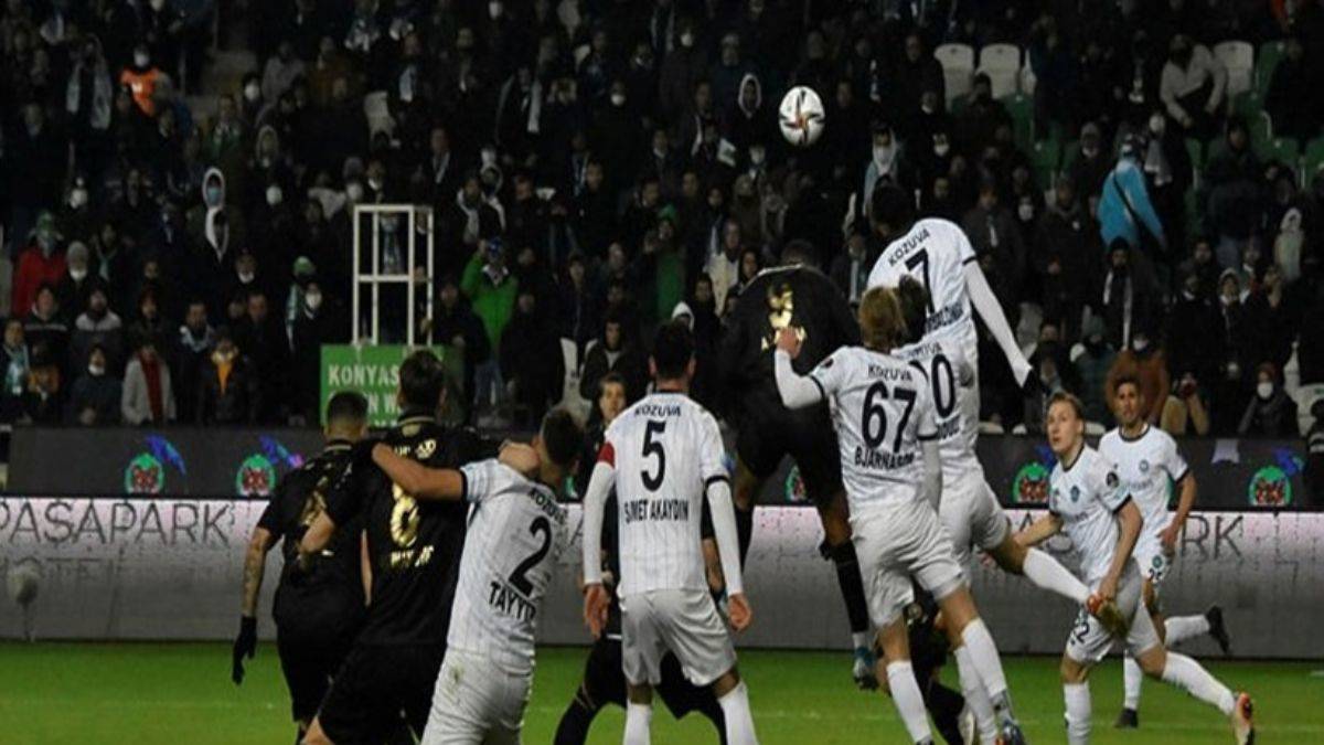 Konyaspor-Adana Demirspor maçı kaç kaç bitti?