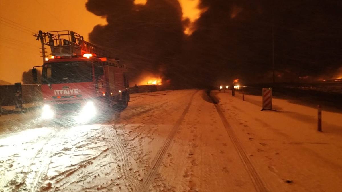 BOTAŞ’tan petrol boru hattında çıkan yangına ilişkin açıklama
