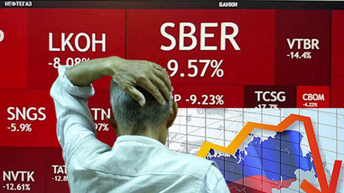 Rusya piyasalarına çifte darbe