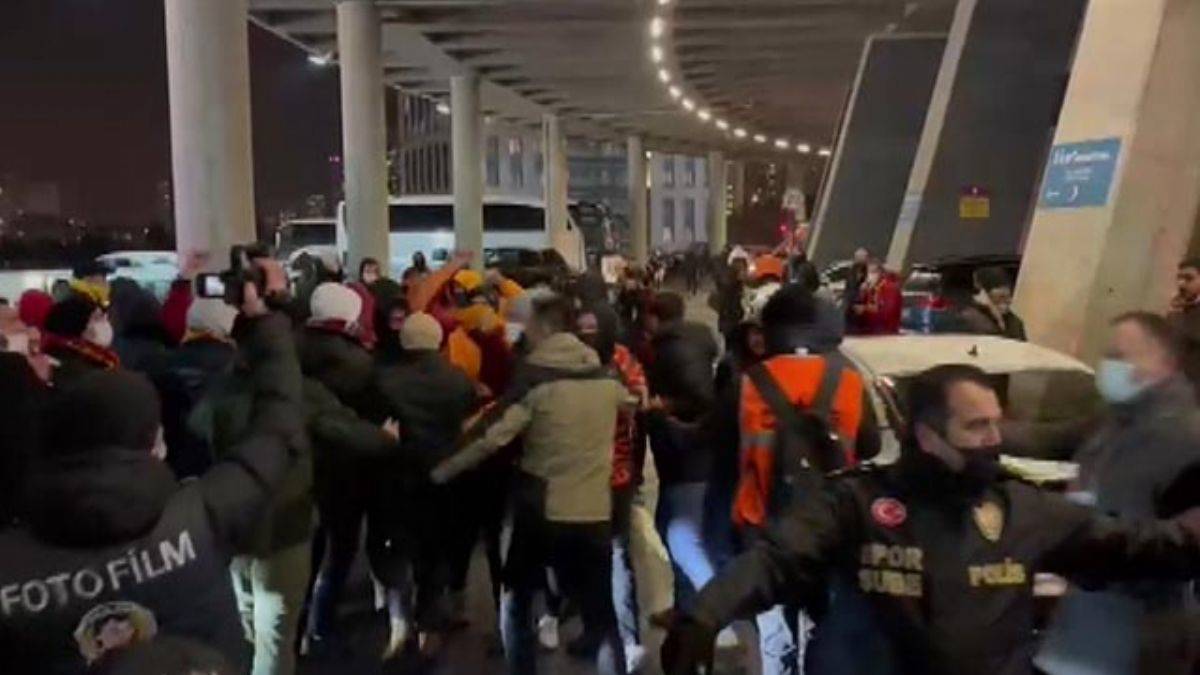 Galatasaray-Trabzonspor maçından sonra gerginlik