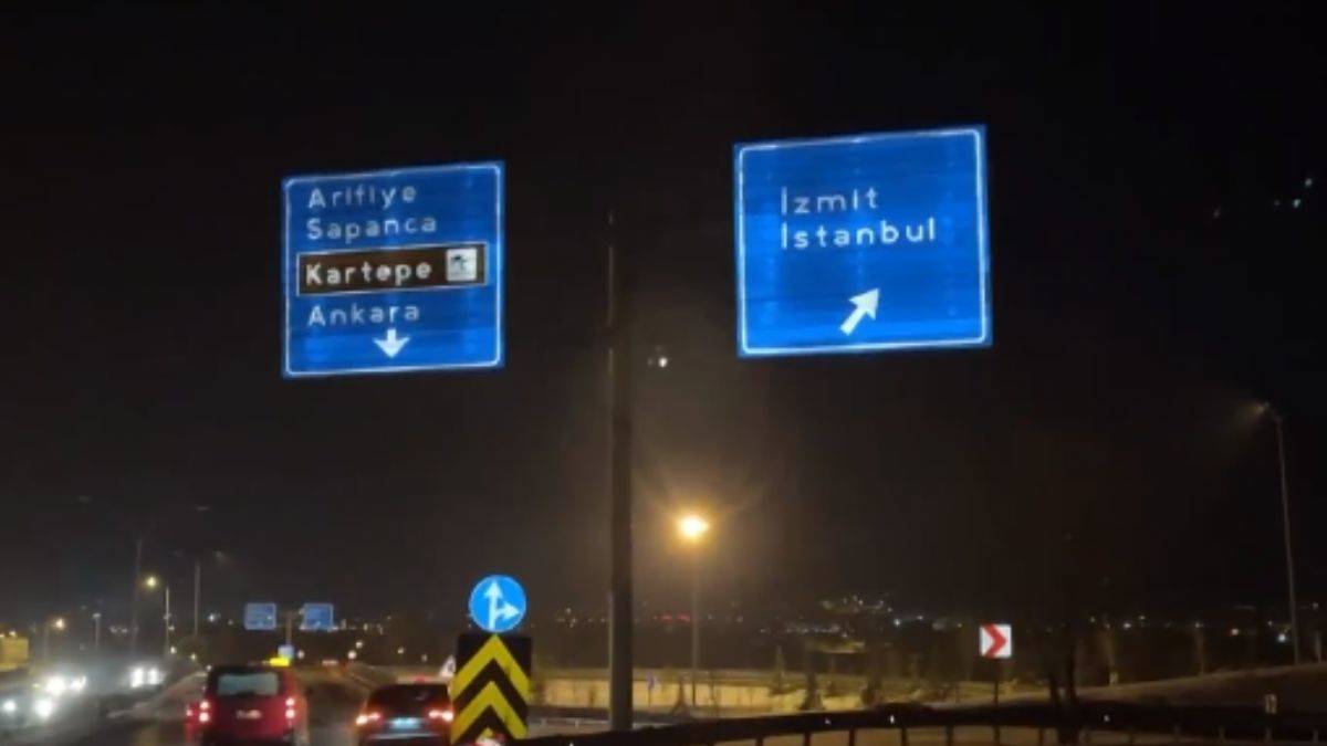 Anadolu otoyolu ve D 100 karayolu İstanbul istikameti açıldı