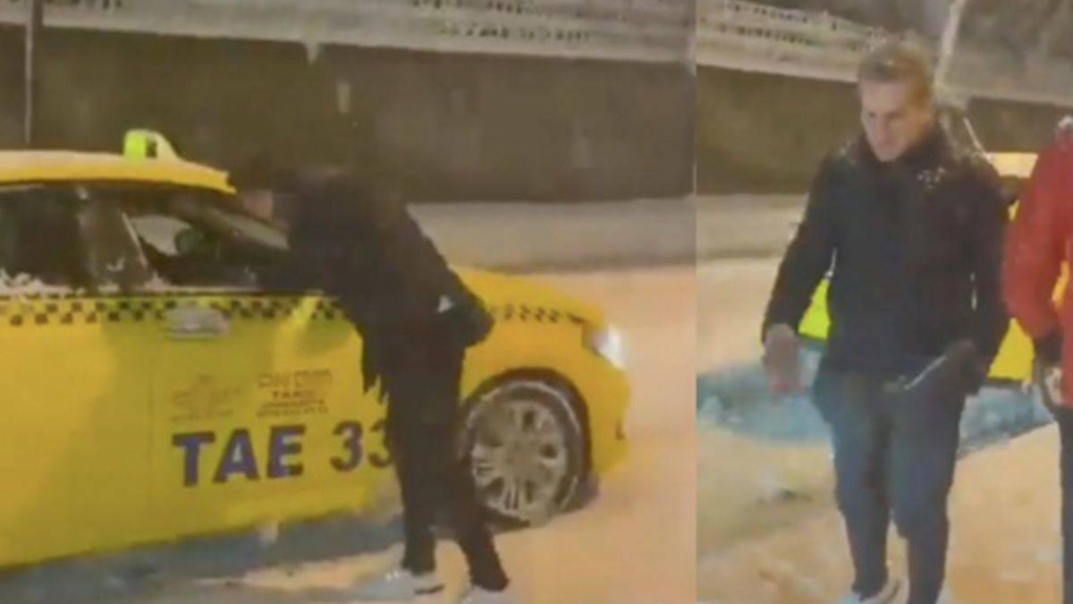 Taksici ile Mustafa Sarıgül arasında ilginç diyalog