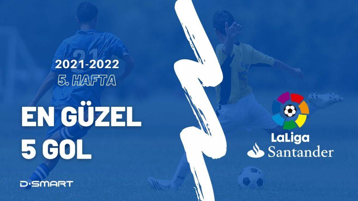 En Güzel 5 Gol | LaLiga Santander 22. Hafta 2021-2022