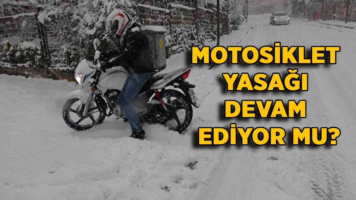 İstanbul'da motosiklet kullanımı yasak mı? İstanbul'da motosiklet yasağı kalktı mı? Motosiklet yasağı devam ediyor mu?