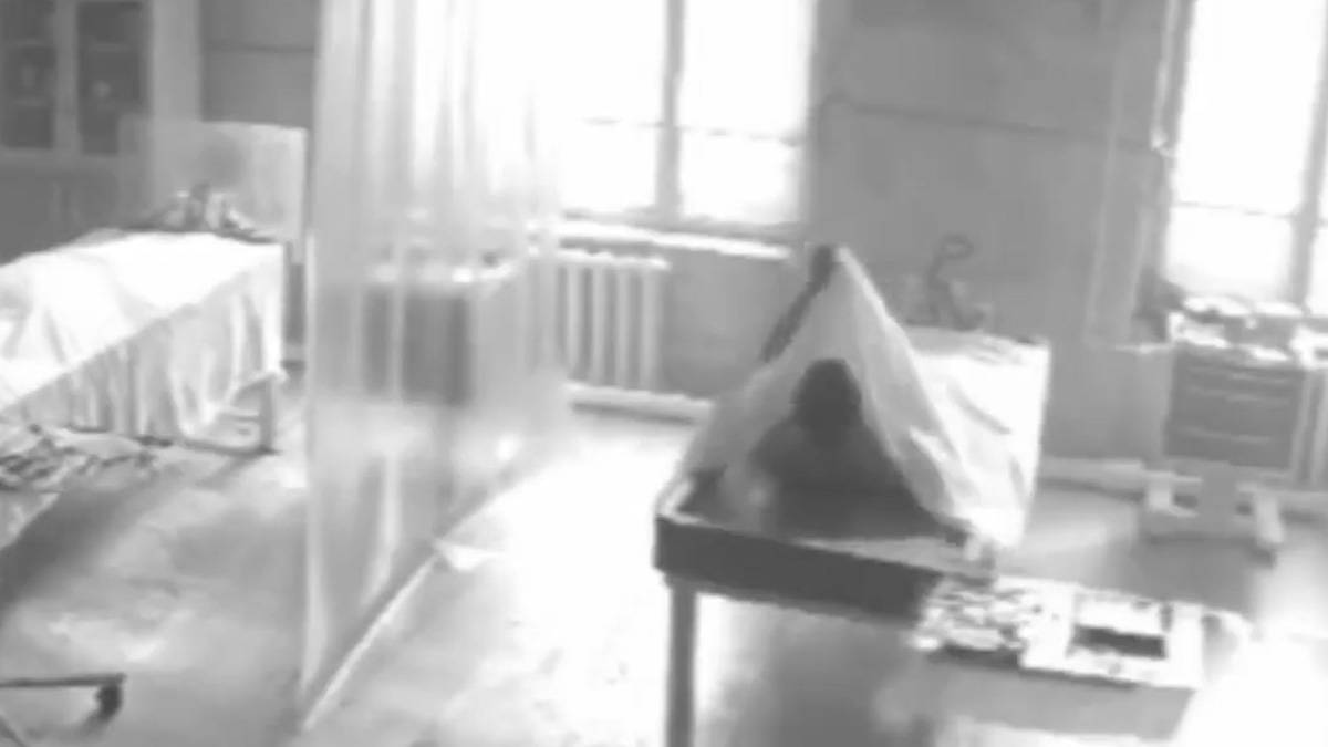 Korkutan görüntüler! Morgda yatan adam birden ayağa kalktı