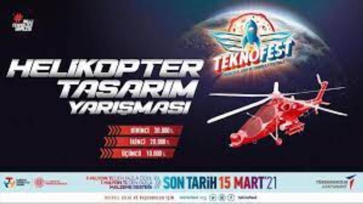 TEKNOFEST helikopter tasarımı başvuruları başladı