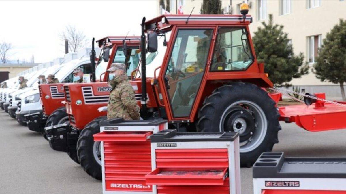 Türkiye’den Gürcistan ordusuna araç/ekipman hibesi