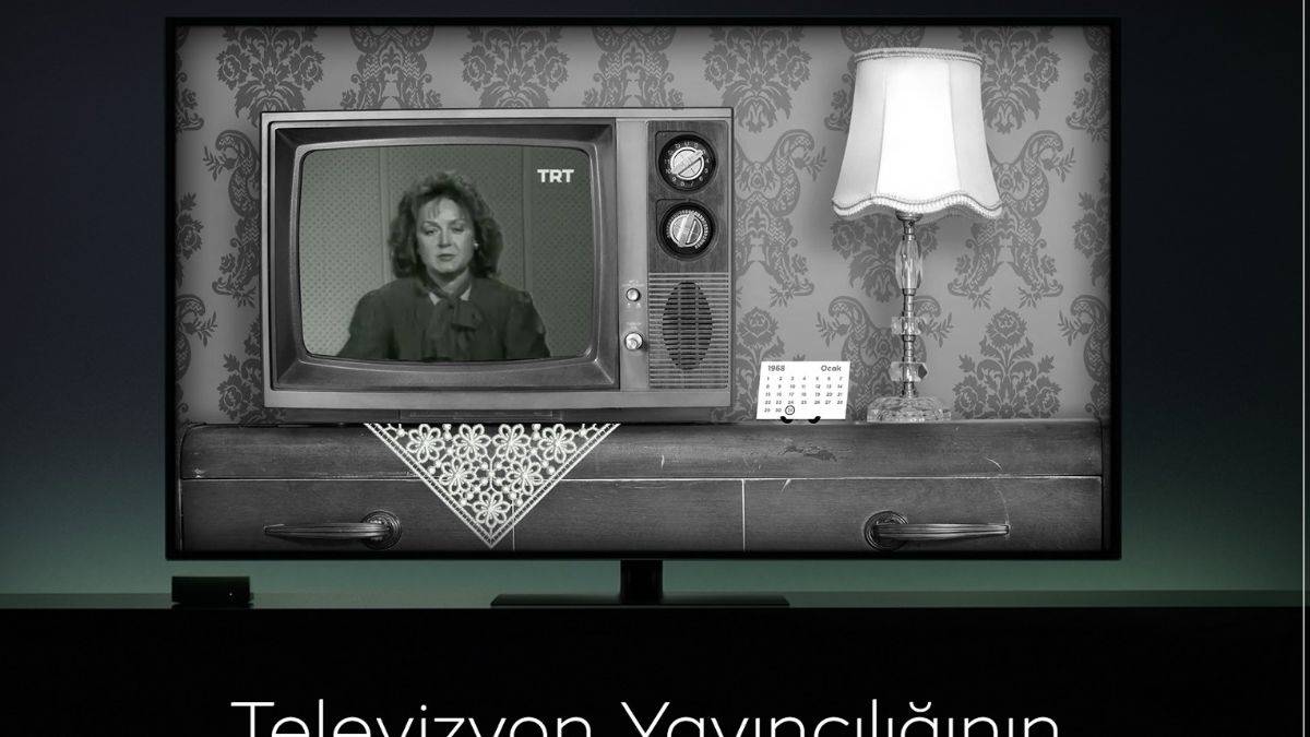 TRT Televizyon Yayıncılığında 54. Yılını Kutluyor