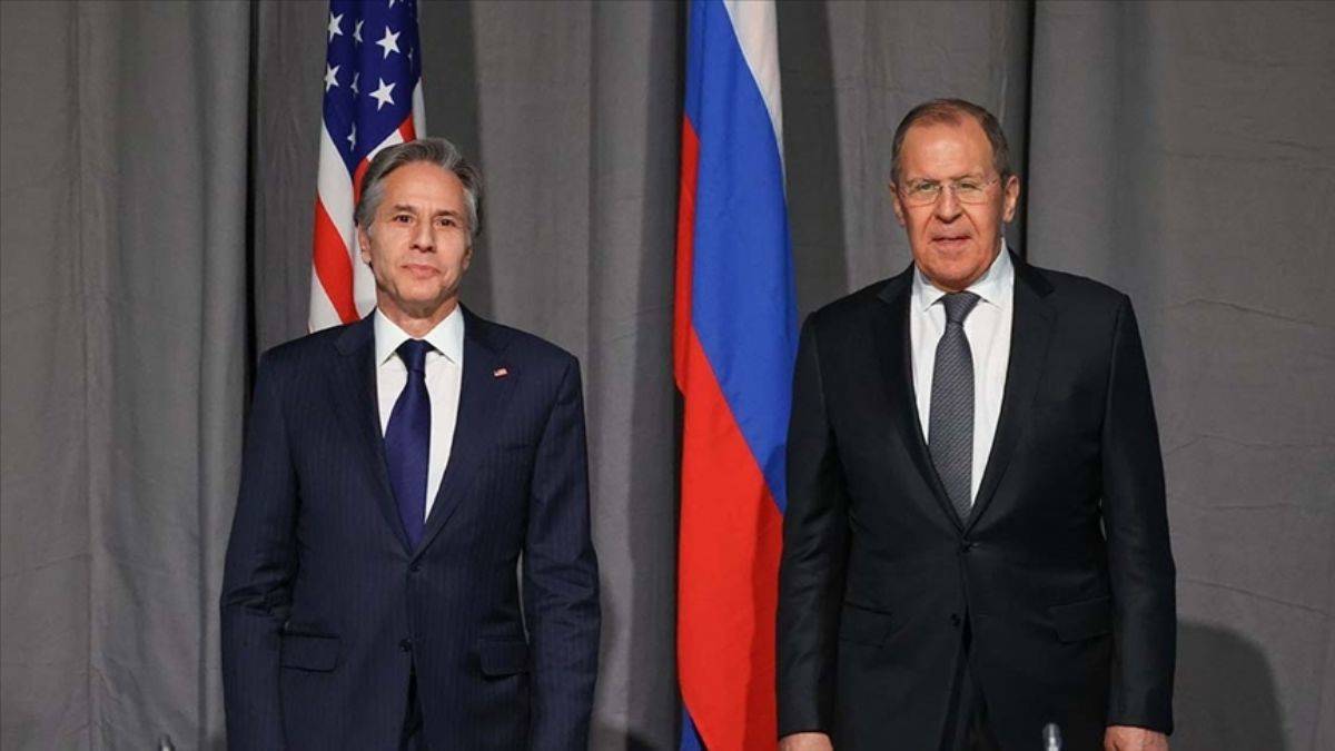 Blinken-Lavrov görüşmesi; “Askerler geri çekilmeli”
