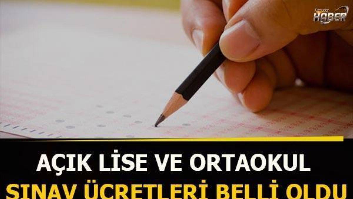 2022 Yılı Açık Lise ve Ortaokul Sınav Görevi Ücretleri Belli Oldu! Sınav Gözetmenleri Ne Kadar Alacak?