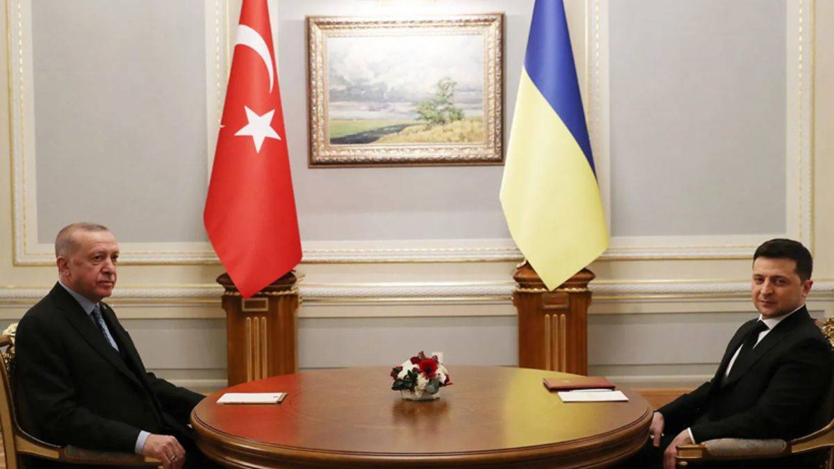 Erdoğan ile Zelenskiy'den başbaşa görüşme