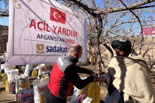 Türkiye'den Afganistan'a insani yardım