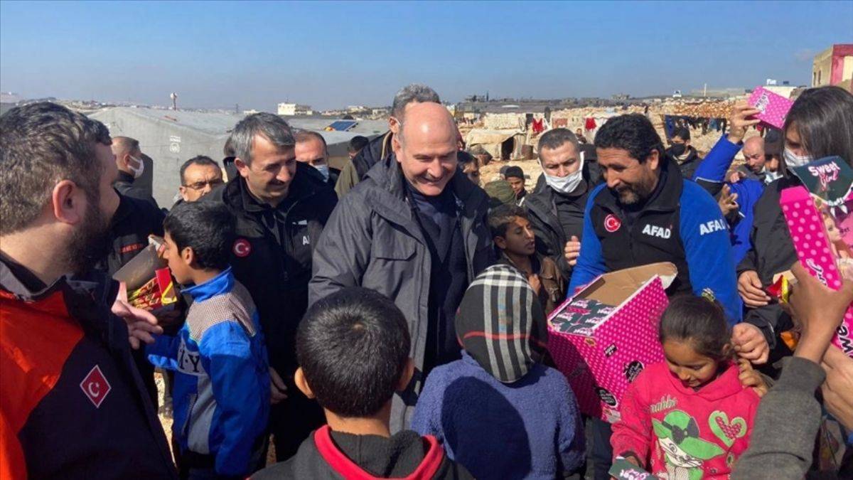 Bakan Soylu İdlib’de