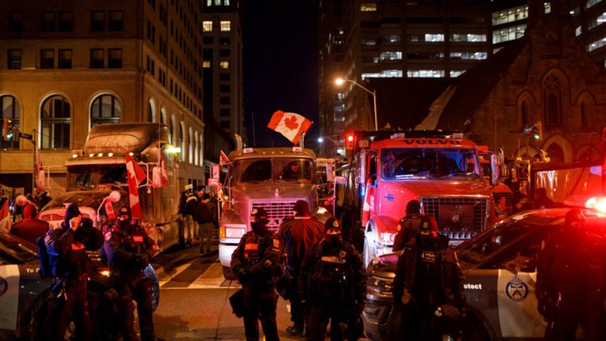 Kanada'nın Ottawa eyaleti kontrolden çıktı! Olağanüstü hal ilan edildi