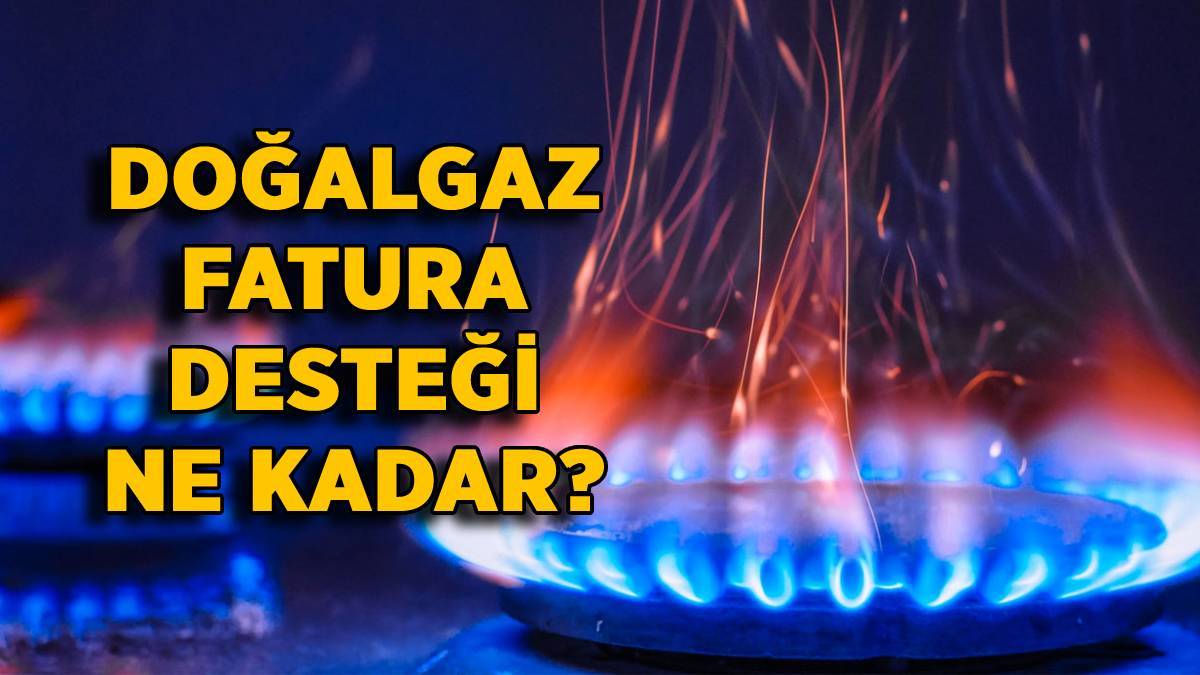 Doğalgaz fatura yardımı başvurusu başladı mı? 2022 Doğalgaz fatura desteği ne kadar?