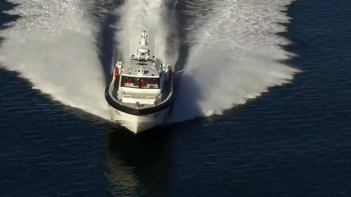 Yerli üretim KB-5 botu Yunanistan sınırında