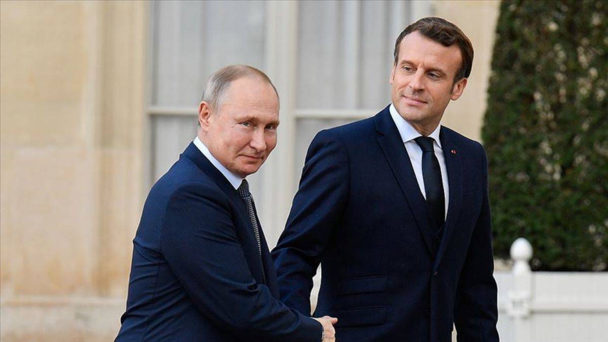 Macron’dan ‘Putin'le gergin görüşme’ açıklaması