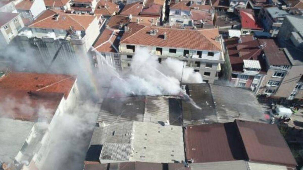 Güngören'de tekstil imalathanesinde yangın: 4 işçi öldü